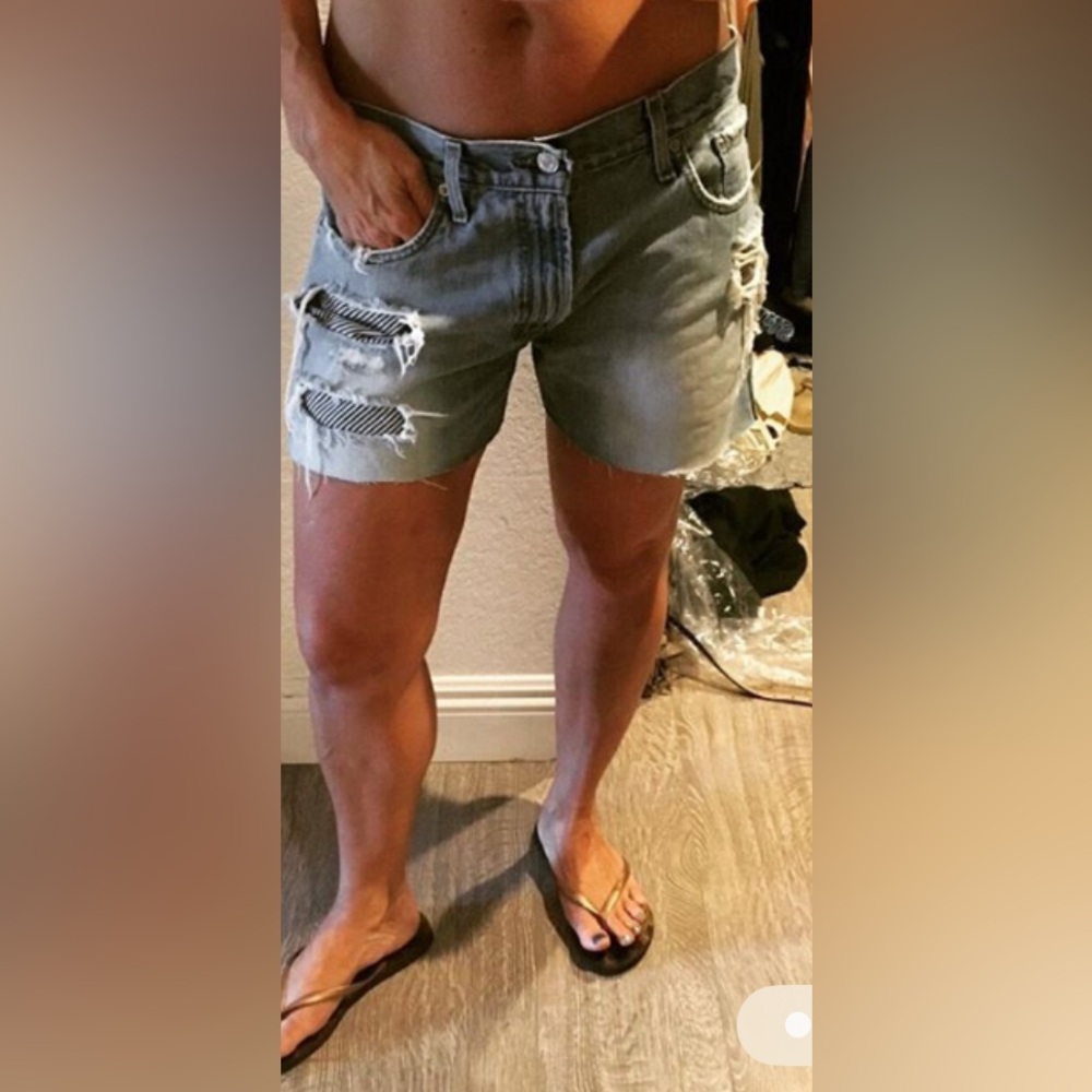 Levi's Distressed Denim Women's Shorts